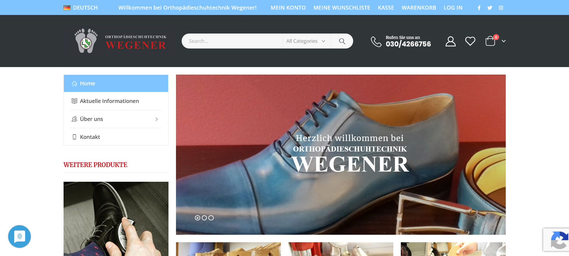 Ortho Schuhe Wegener
